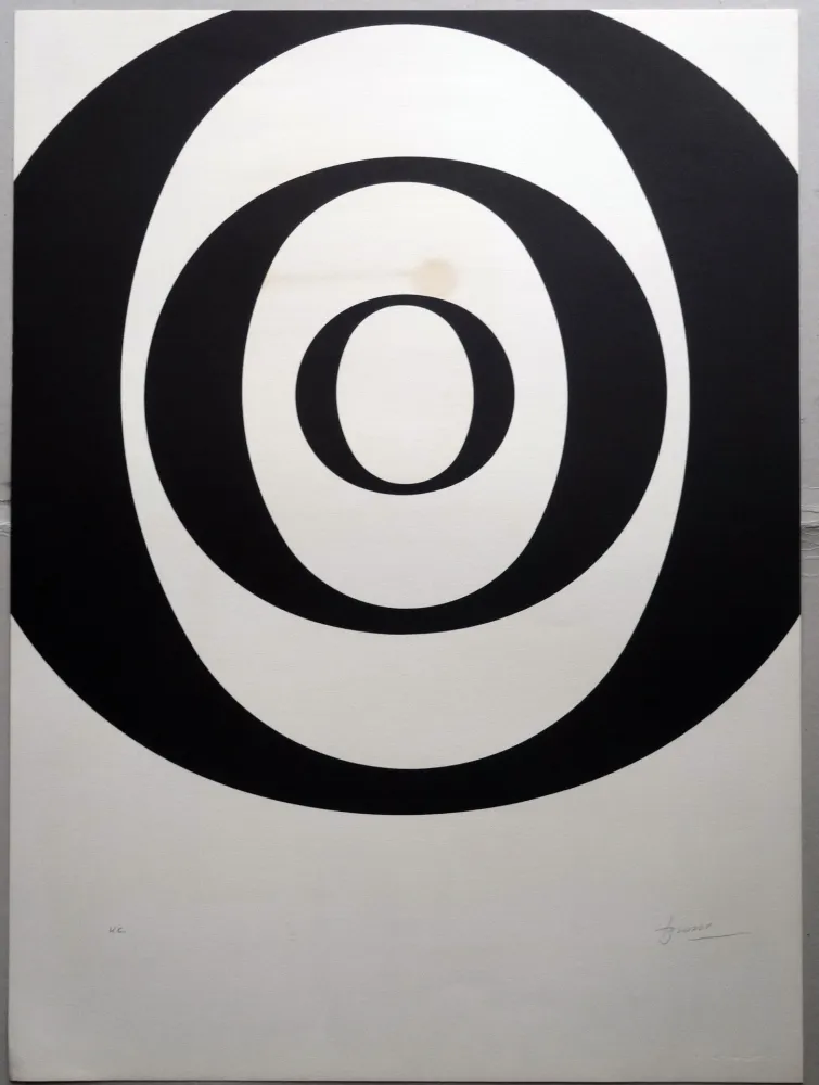 Litografía Brossa - A.L. Galería Joan Prats