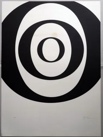 Litografía Brossa - A.L. Galería Joan Prats