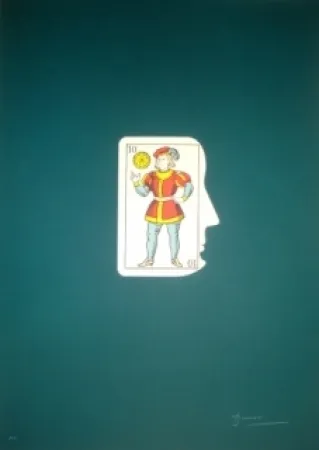 Litografía Brossa - Sans titre 4