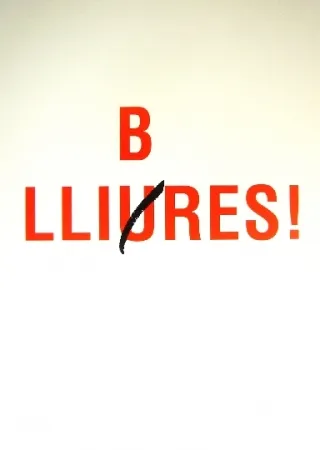 Litografía Brossa - Sans titre 5