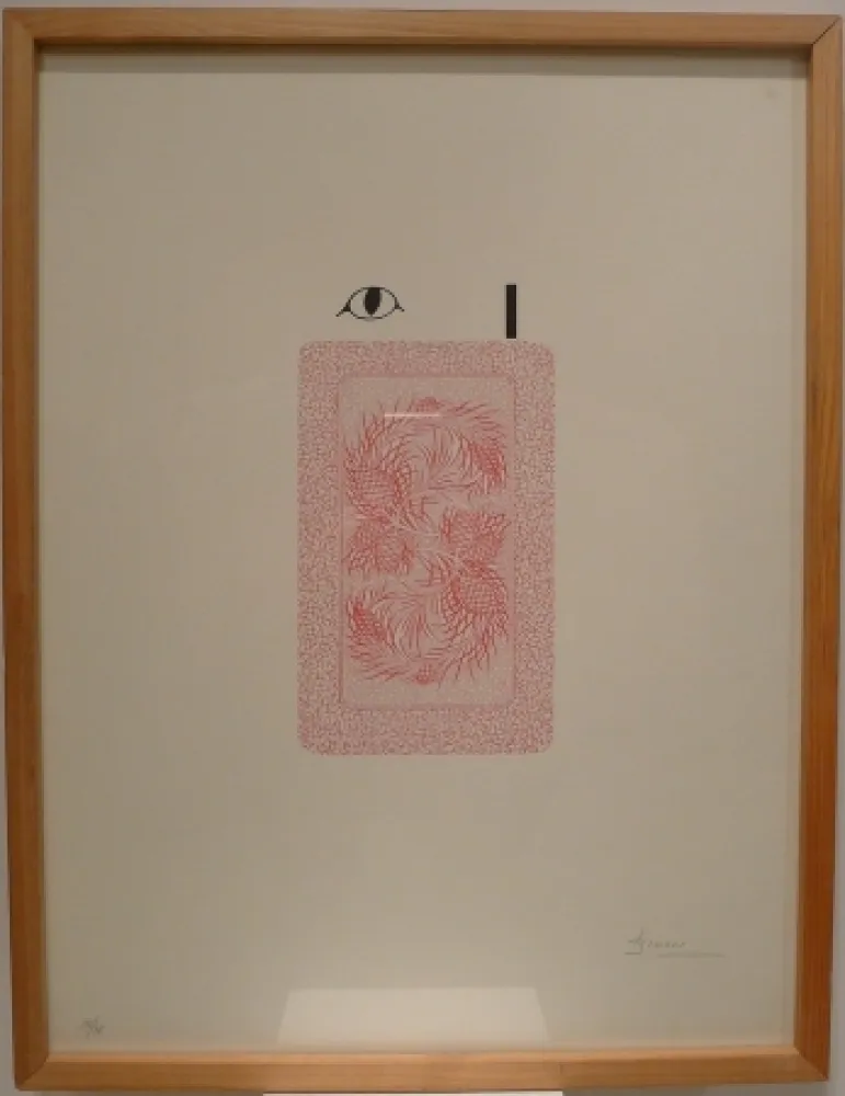 Litografía Brossa - Sin Título