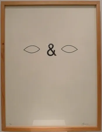 Litografía Brossa - Sin Título