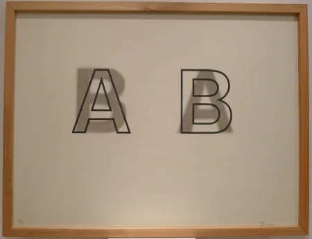 Litografía Brossa - Sin Título