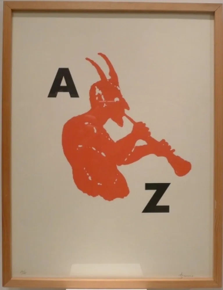 Litografía Brossa - Sin Título