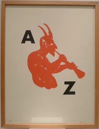 Litografía Brossa - Sin Título