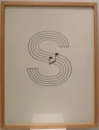 Litografía Brossa - Sin Título