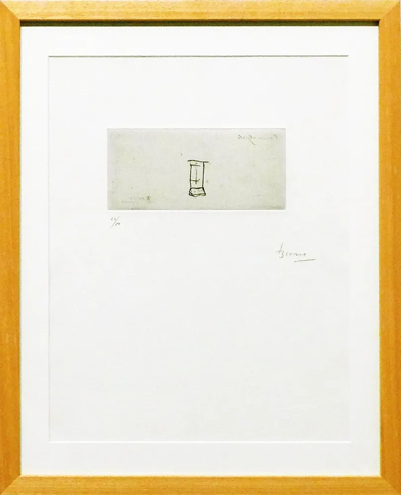 Grabado Brossa - S/T