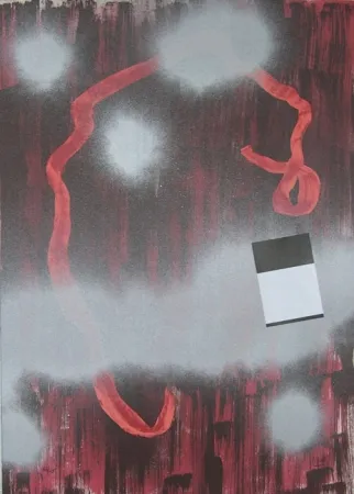 Litografía Broto - Linea Roja