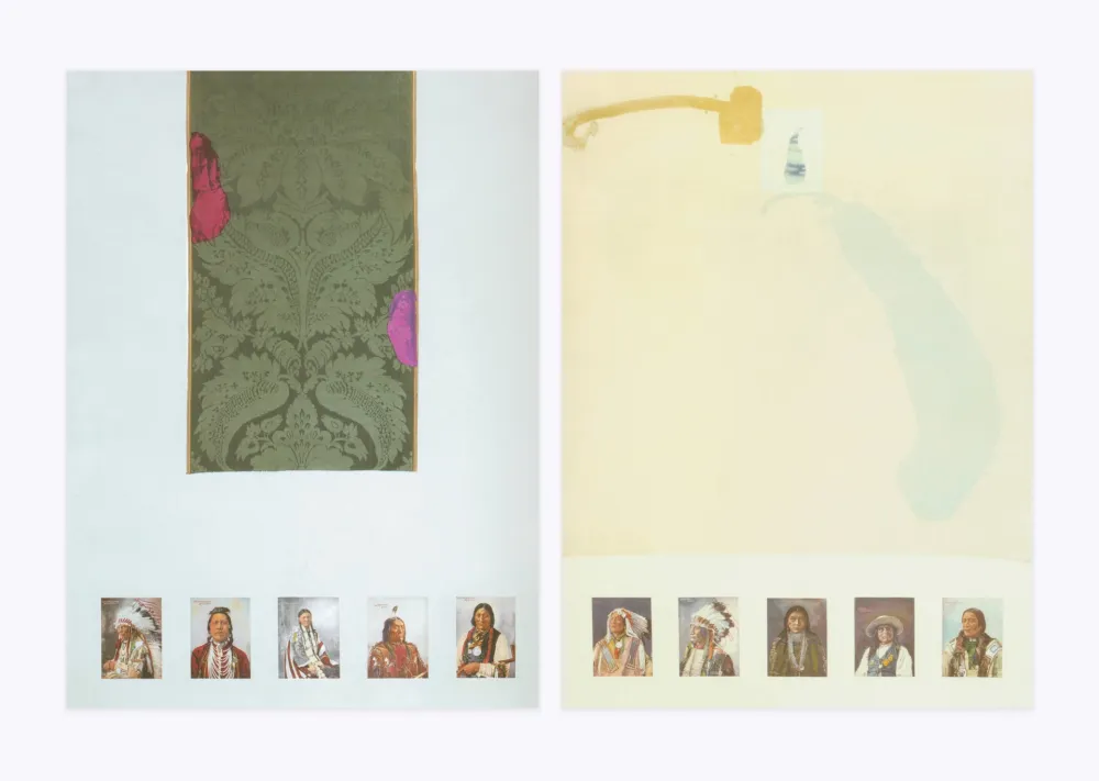 Litografía Brown - Salt indians diptyque