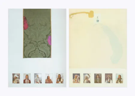 Litografía Brown - Salt indians diptyque