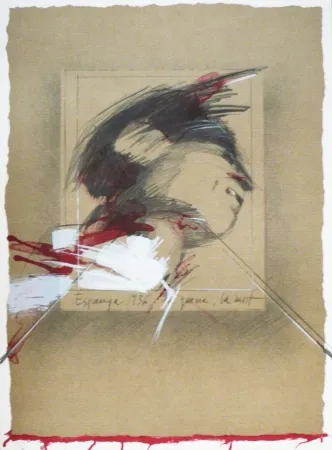 Litografía Bru - Espagne 1936