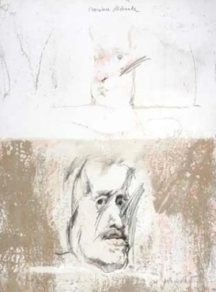 Litografía Bru - Mariana destinada Velasquez