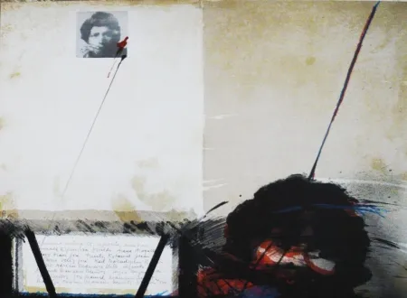 Litografía Bru - Sans titre