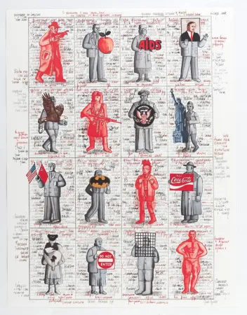 Serigrafía Bruskin -  Portfolio «Aufbruch aus Moskau»