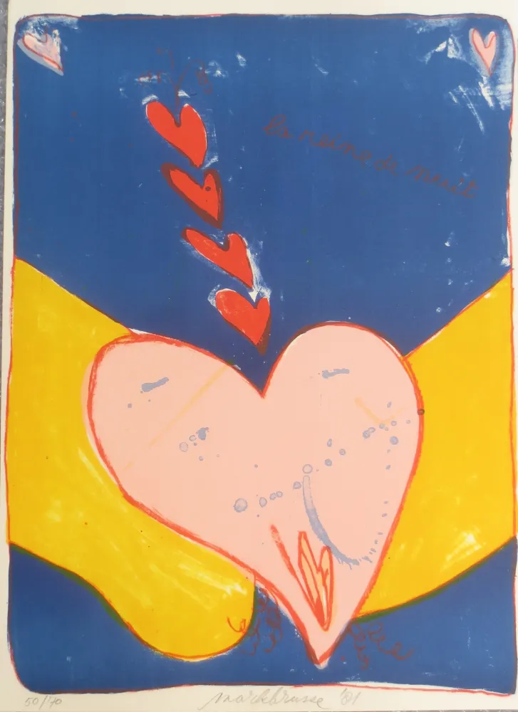 Litografía Brusse - La reine de nuit