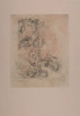 Aguafuerte Bryen - Composition, 1967