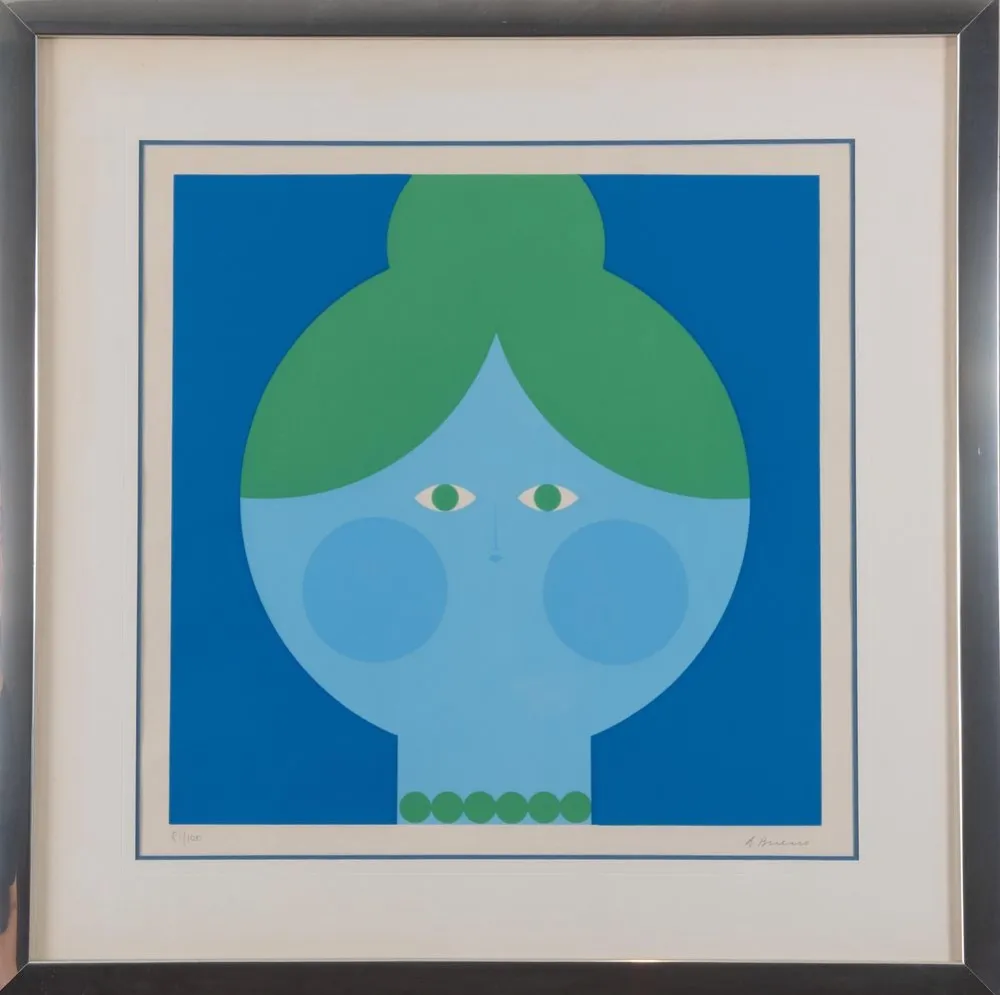 Litografía Bueno - Senza titolo