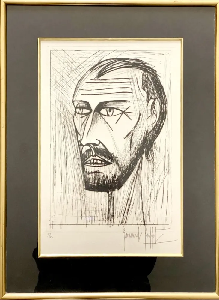 Punta Seca Buffet - Autoportrait