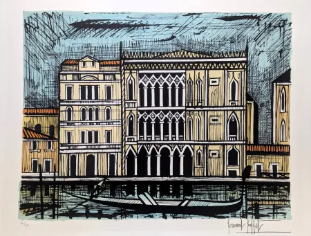 Litografía Buffet - Ca' d'oro 