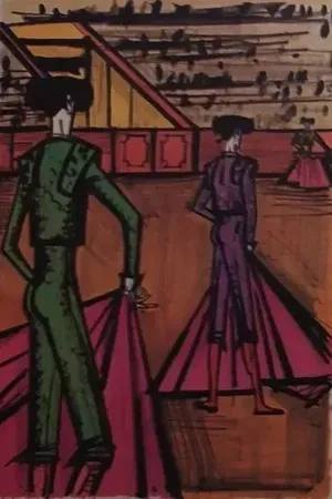 Litografía Buffet - E l'album TOREROS (1966)