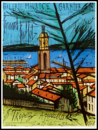 Cartel Buffet -  GALERIE MAURICE GARNIER - SAINT TROPEZ