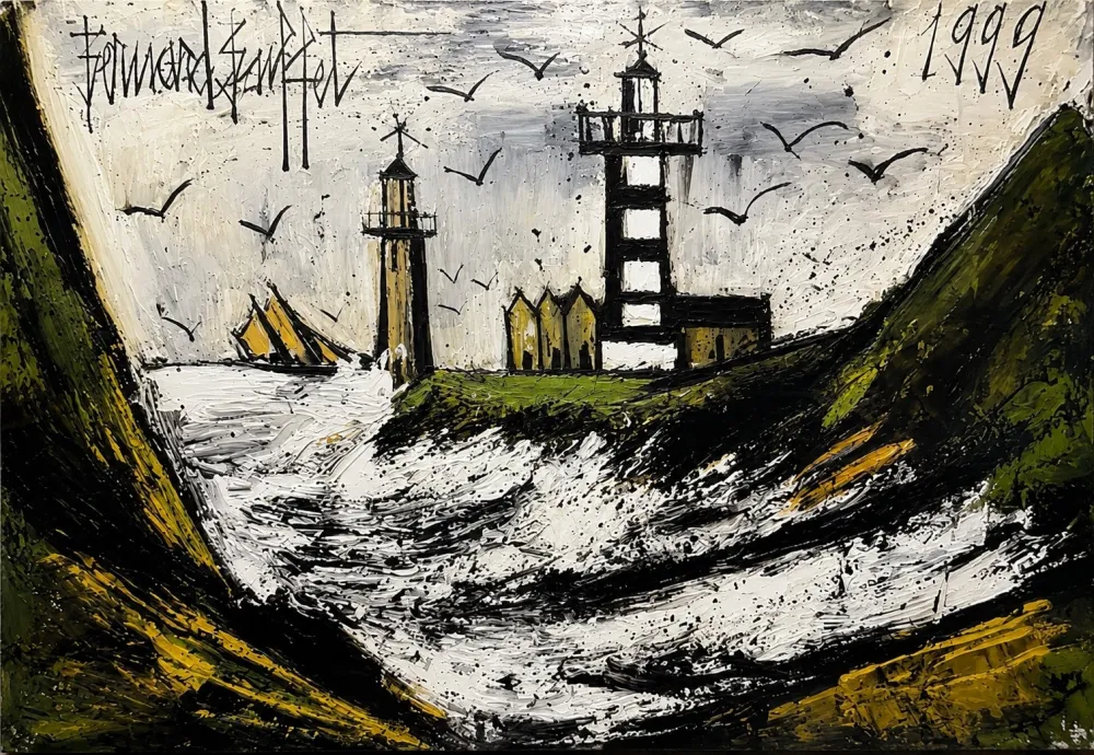 Sin Técnico Buffet - Huile sur toile