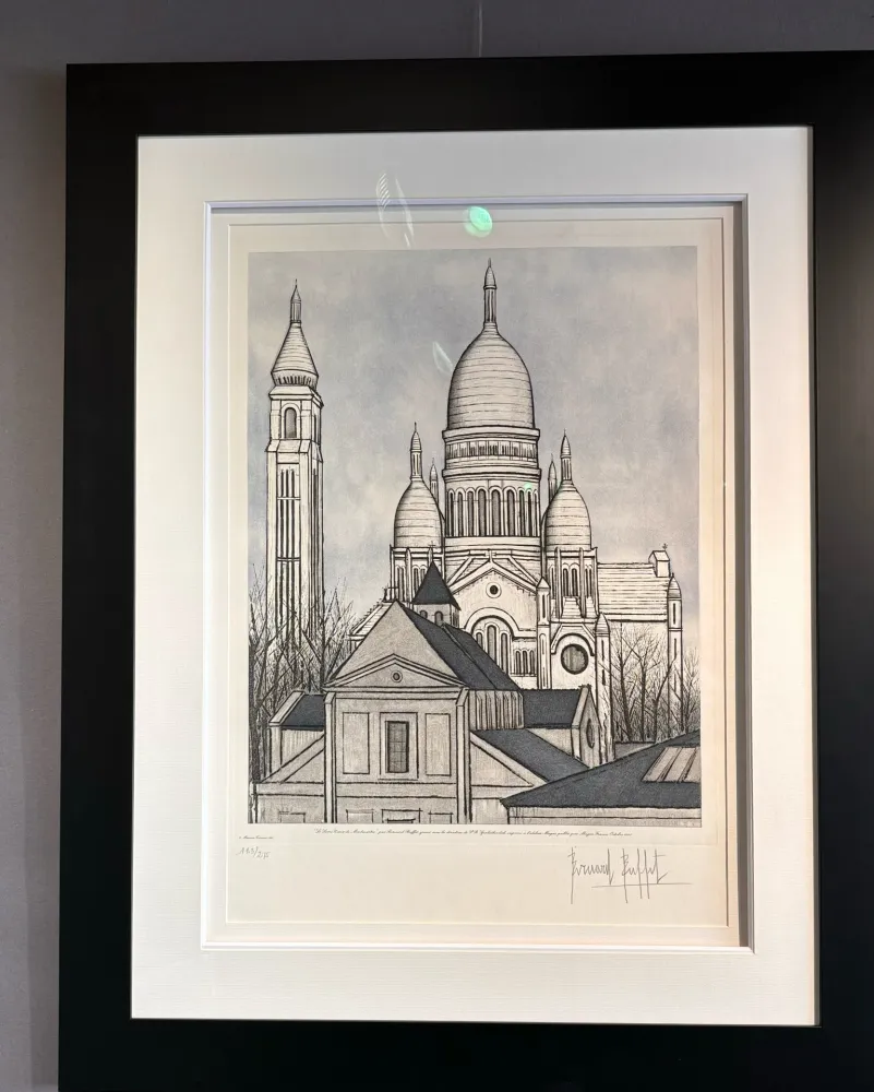 Grabado Buffet - Le Sacré Coeur