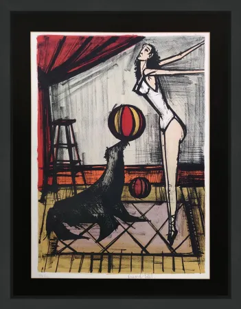 Litografía Buffet - L'OTARIE