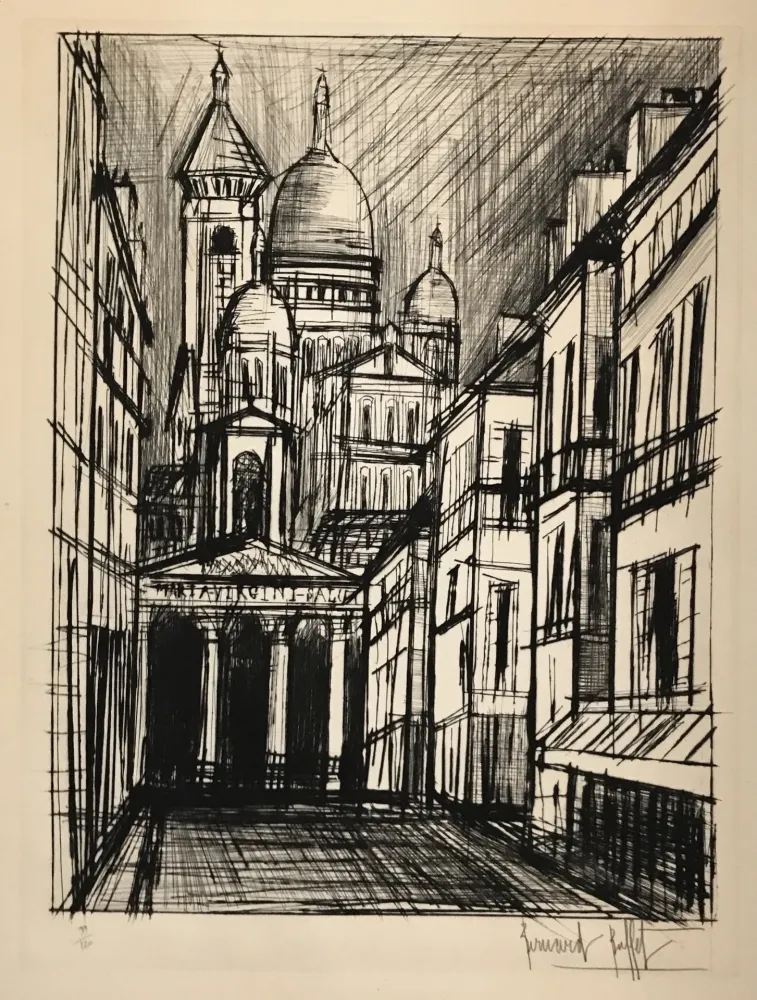 Punta Seca Buffet - Notre Dame de Lorette et le Sacre Coeur