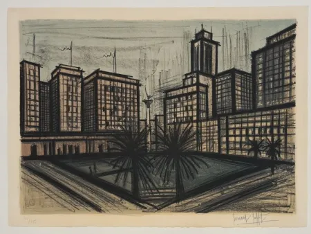 Litografía Buffet - San Francisco 