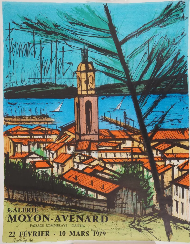 Litografía Buffet - St Tropez