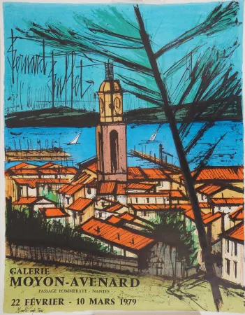 Litografía Buffet - St Tropez