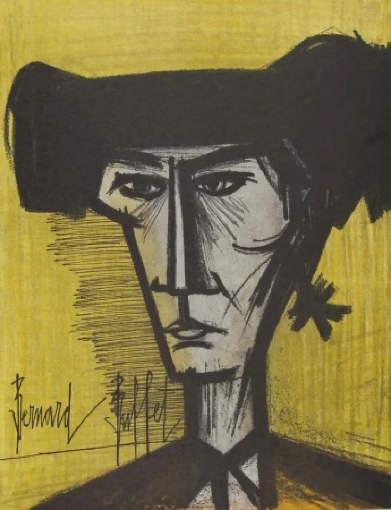 Litografía Buffet - Torero