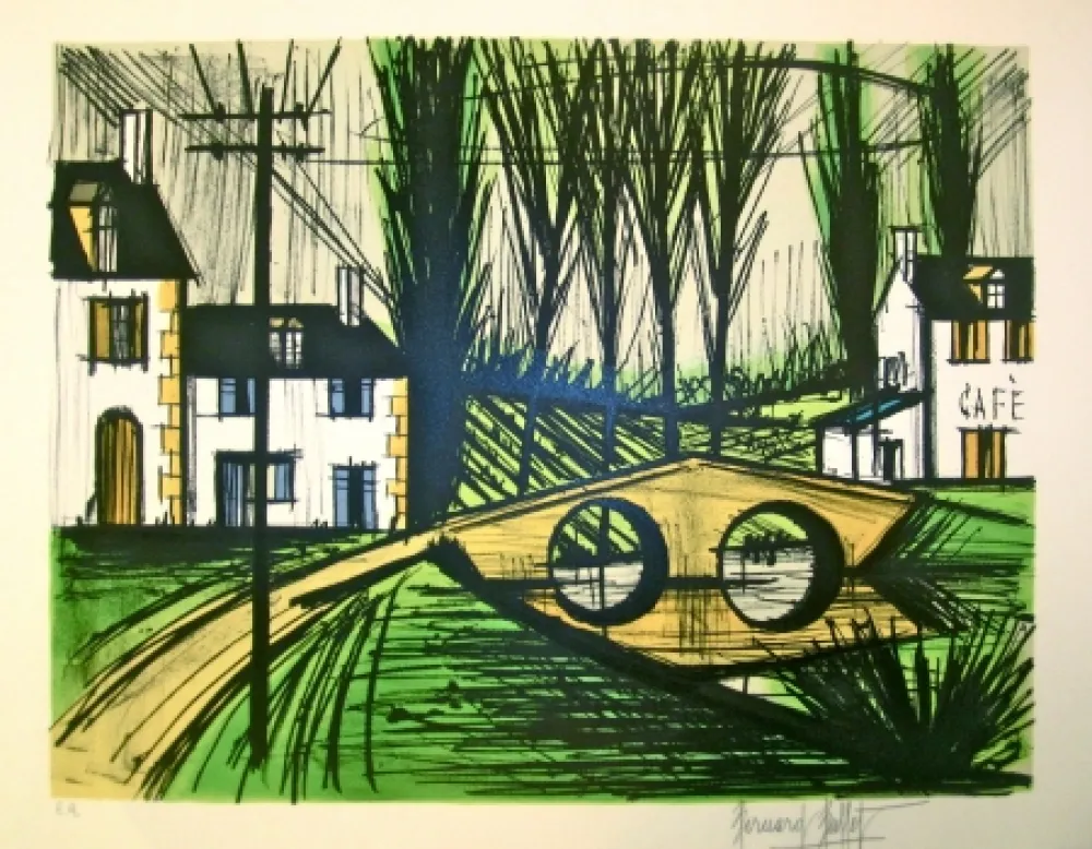 Litografía Buffet - Untitled