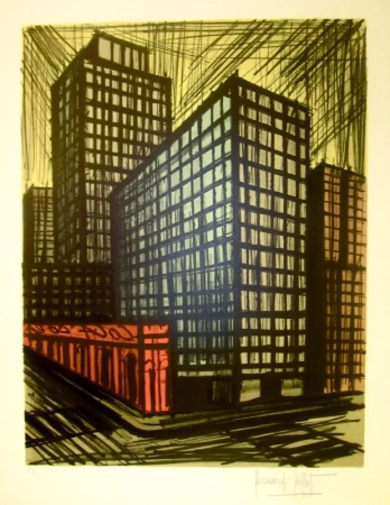 Litografía Buffet - Untitled