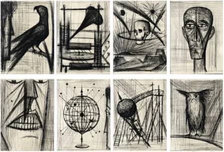 Libro Ilustrado Buffet - Voyages Fantastiques aux États et Empires de la Lune et du Soleil (Cyrano de Bergerac)