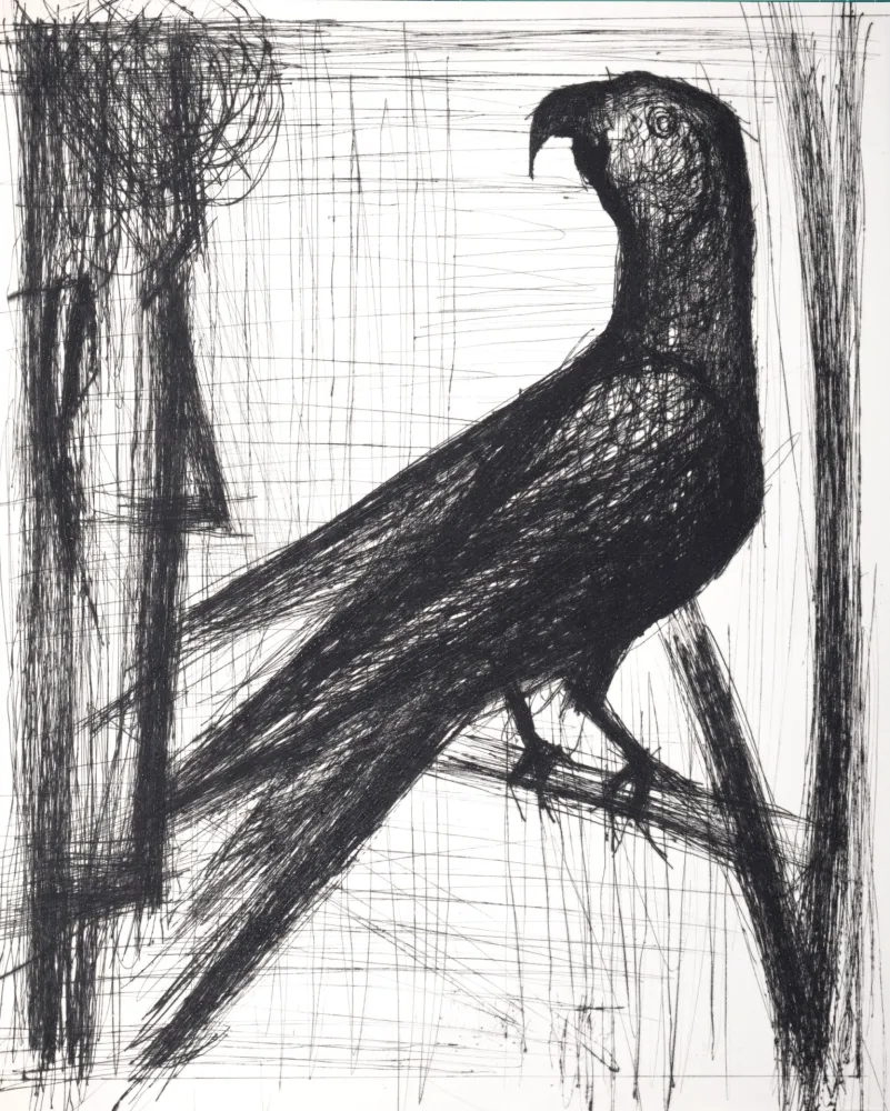 Punta Seca Buffet - Voyages fantastiques de Cyrano de Bergerac, 1958