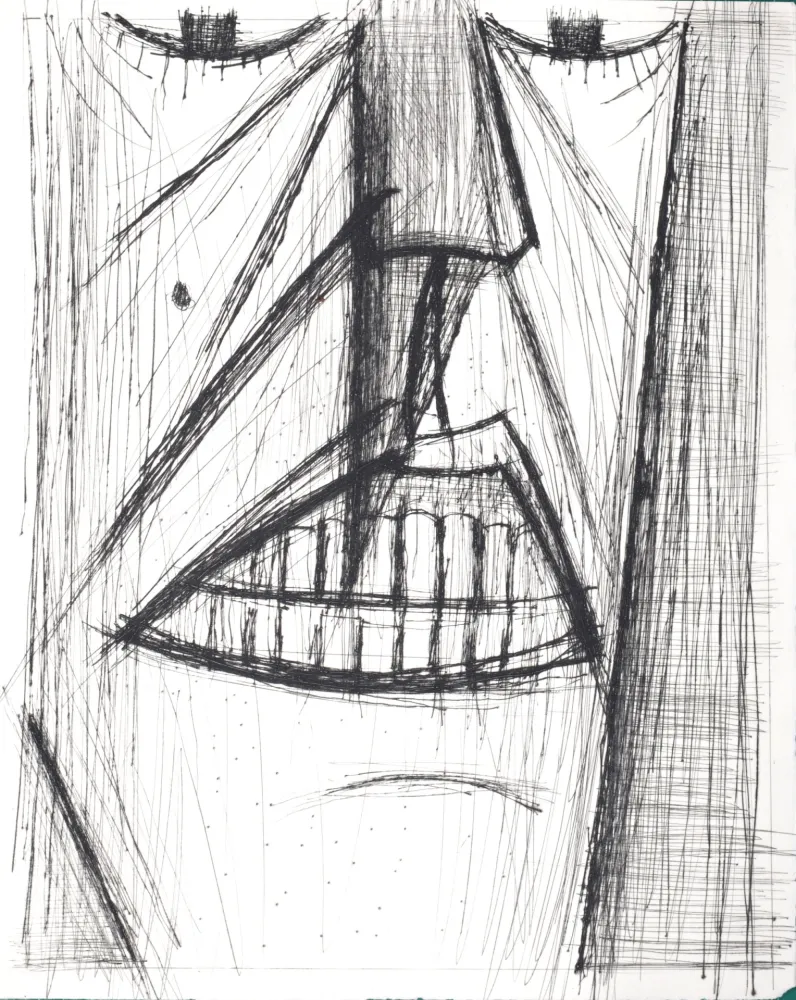 Punta Seca Buffet - Voyages fantastiques de Cyrano de Bergerac, 1958