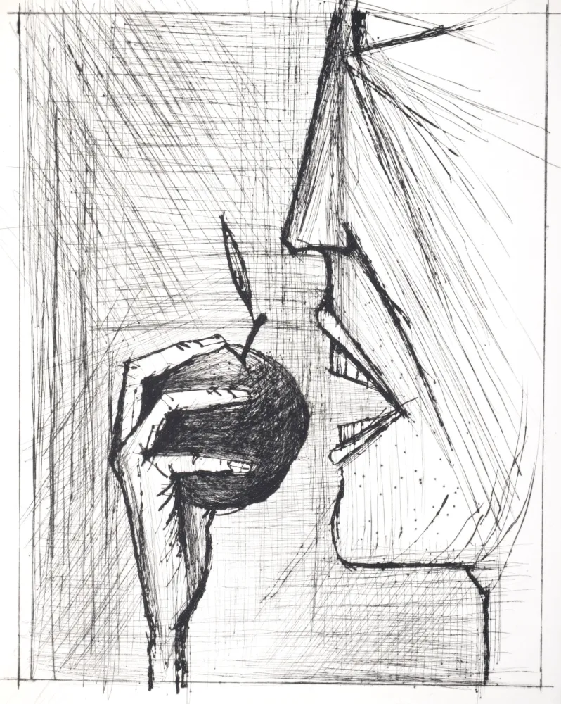 Punta Seca Buffet - Voyages fantastiques de Cyrano de Bergerac, 1958