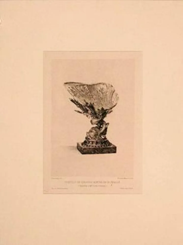 Grabado Buhot - Coquille de girasole