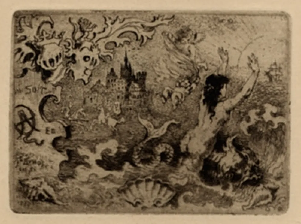 Libro Ilustrado Buhot - Le diable amoureux