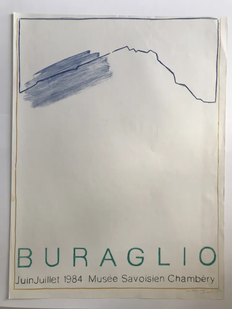 Cartel Buraglio - Musée savoisien, Chambéry