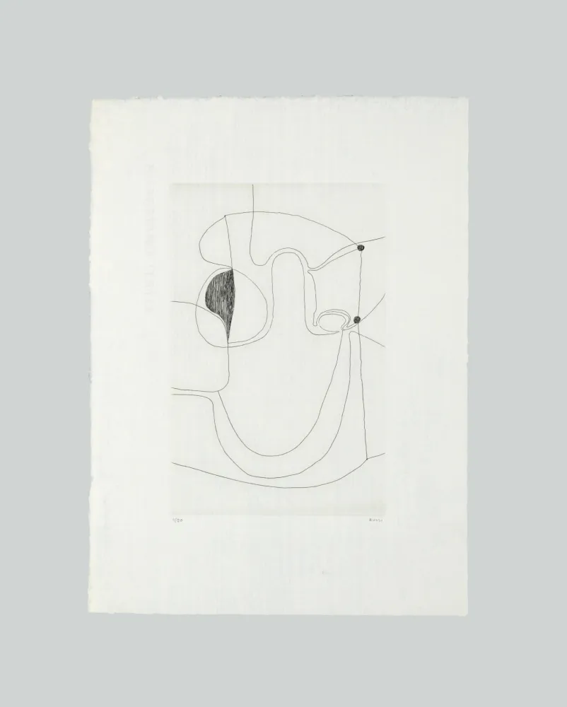 Grabado Burri - Acquaforte 1