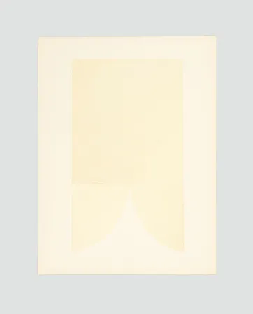 Litografía Burri - Bianchi e neri II-A