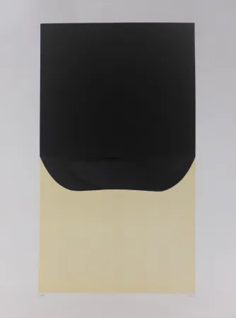 Litografía Burri - Bianchi e Neri II-D