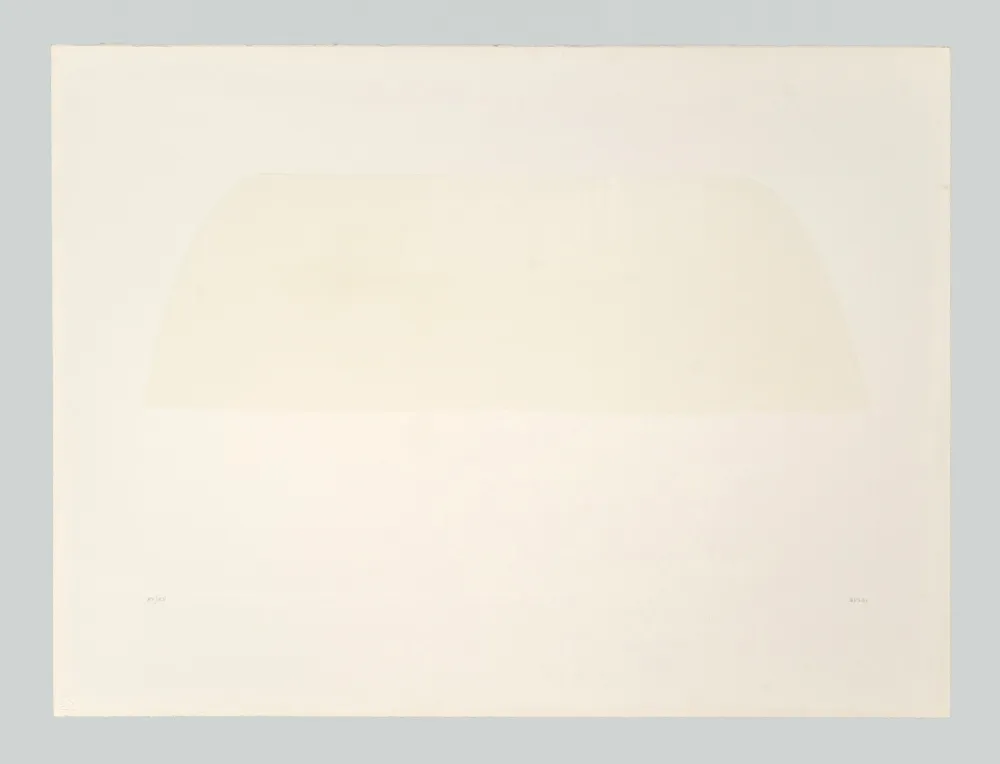 Litografía Burri - Bianchi e neri II-E