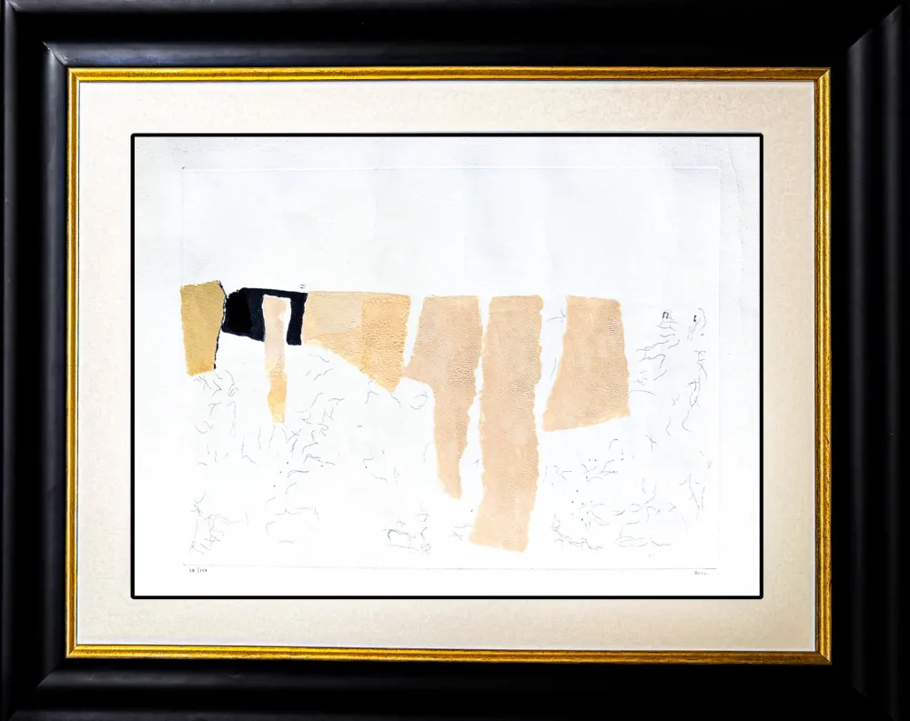 Aguafuerte Burri - Muffa