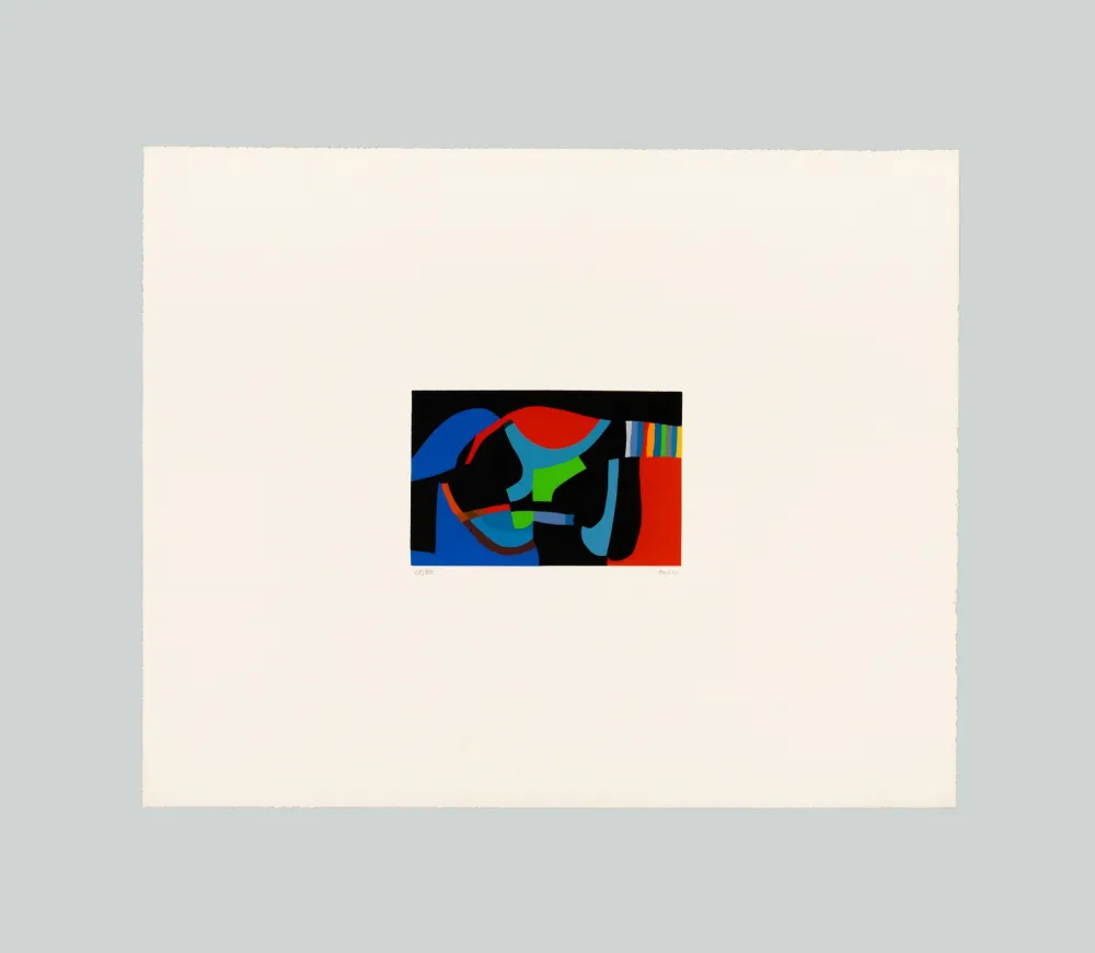 Serigrafía Burri - Serigrafia