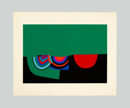 Serigrafía Burri - Serigrafia 2-A