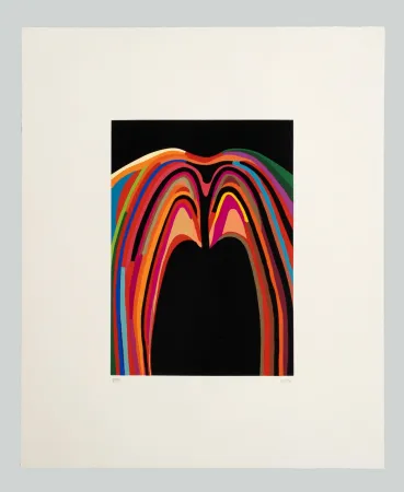 Serigrafía Burri - Serigrafia 3-B